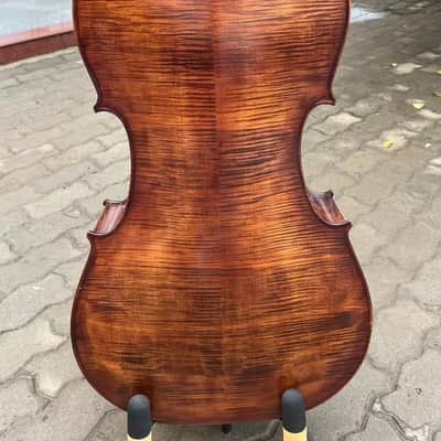 Copy Stradivari Model SONG Cello 4/4,Old spruce,Hand Made, Free with Hard case image 6
