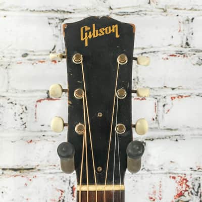 Gibson 1949 J-45 Acoustic Guitar Sunburst with HSC VINTAGE (MMM124836) image 3