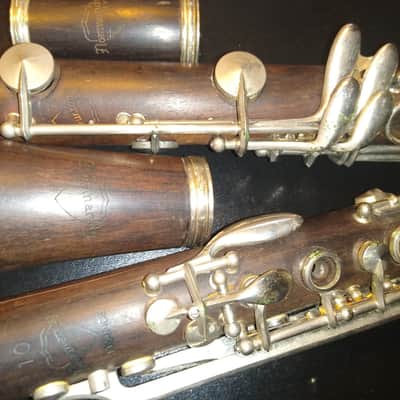 Noblet Normandy 10 Paris Wood Soprano Clarinet, France, Brown Stained Wood image 10