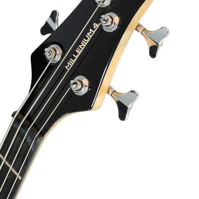 Tagima Model Millenium 4-String Electric Bass Guitar Rosewood Fretboard, Natural image 2
