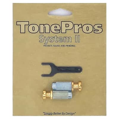 TonePros Steel Locking Studs Gold VS1-G image 1