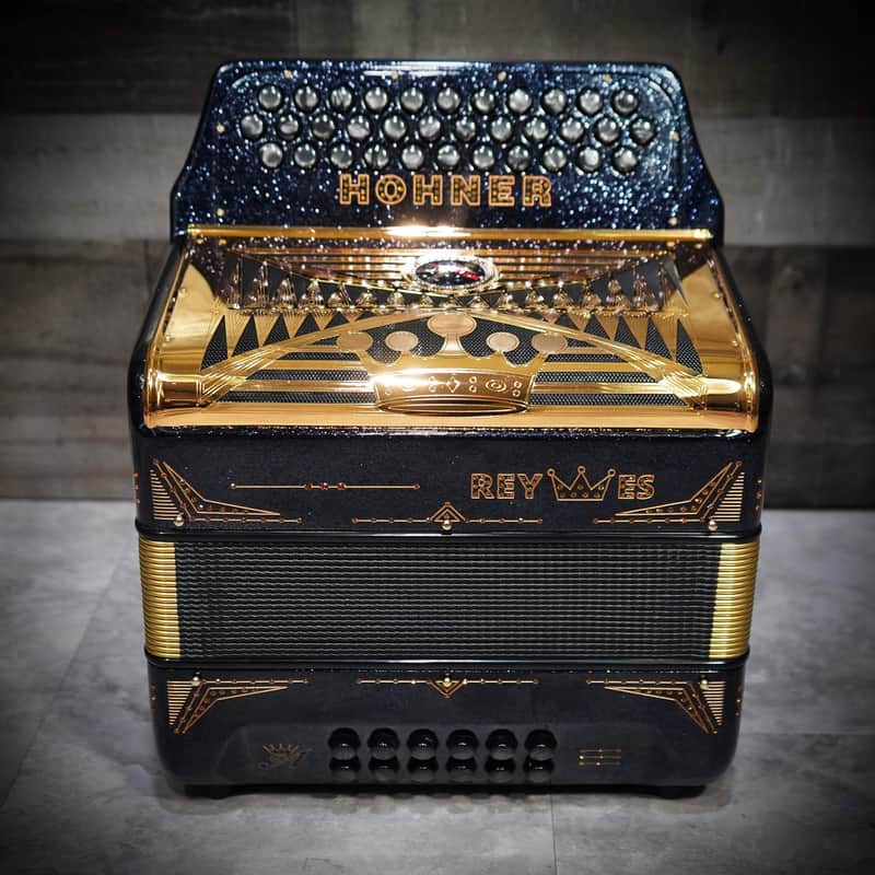 Hohner Anacleto Rey Especial Black Sparkle GCF/SOL image 1