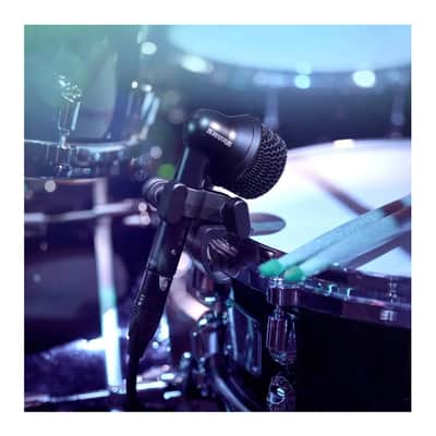 Shure Nexadyne 6 Dynamic Tom and Snare Microphone with Revonic Dual-Engine Transducer Technology and Supercardioid Polar Pattern (Black) image 7