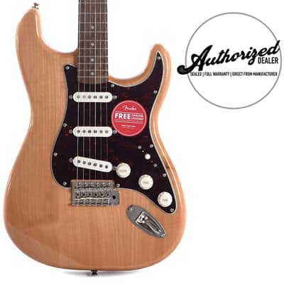 Fender Squier Classic Vibe SSS 70's Stratocaster Electric Guitar | Natural image 1