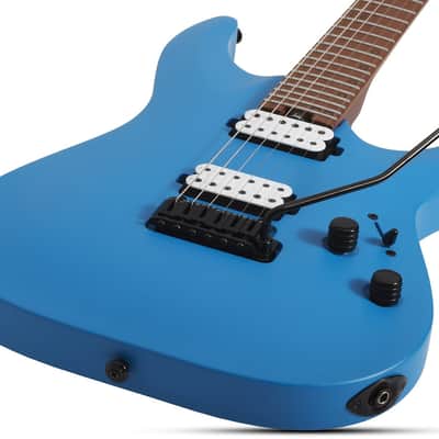 Schecter Aaron Marshall AM-6 Royal Sapphire - Satin Royal Sapphire (2944) image 4