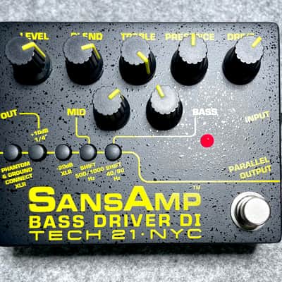 Tech 21 Sansamp Bass Driver D.I. V2 2016 - Present - Black image 7