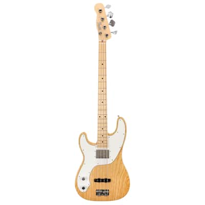 Fender Custom Shop 70s Telecaster Bass Left-Handed 4-String Ash Body - Natural image 2