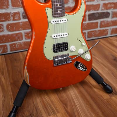 Fender Custom Shop W25 Custom Deluxe Relic HB S1 Stratocaster Candy Tangerine 2025 w/OHSC image 9