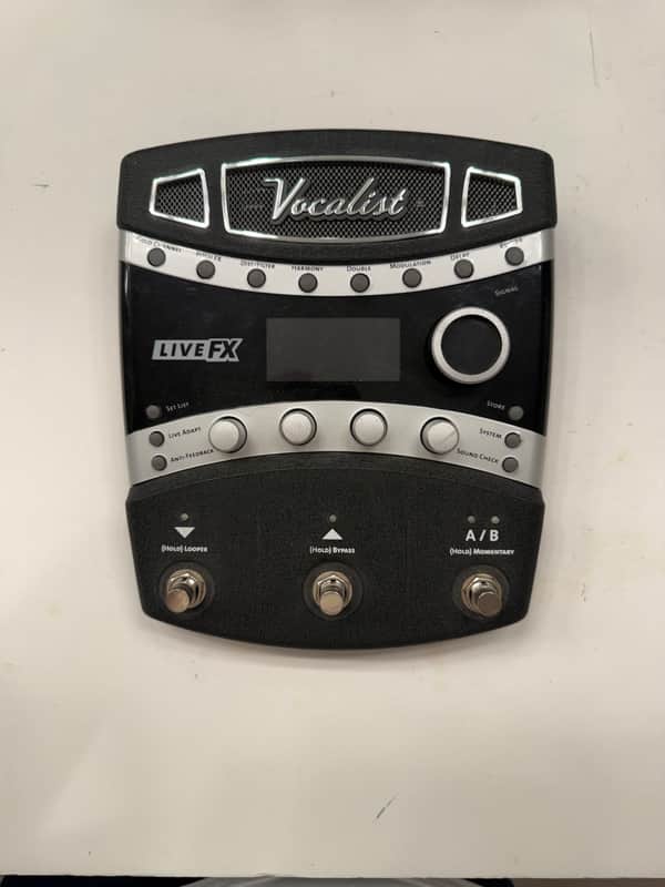 Digitech VLFX Vocalist Live FX Vocal Multi Effects Processor Pedal + PSU image 1