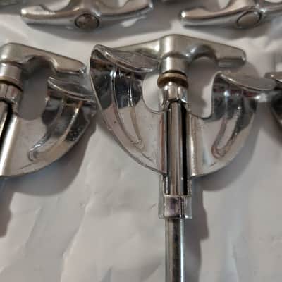 Pearl Drums Export Vintage 1980s Bass Drum Claws and Tension Rod Set of 16 image 10