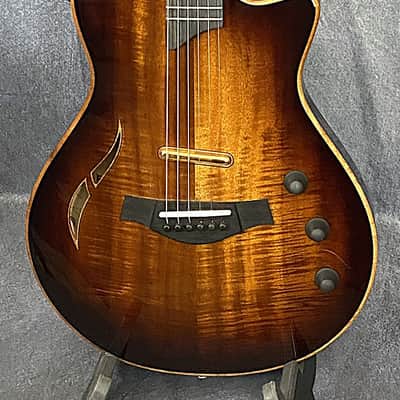 Taylor 2023 T5z Custom Koa Shaded Edgeburst Acoustic-Electric image 5