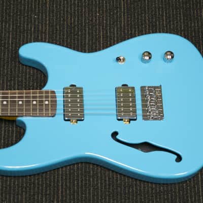 Xaviere Cabronita Semi-Hollow Strat  Sonic Blue image 2
