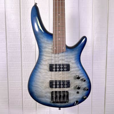 Ibanez SR400EQM Stained Cosmic Blue Starburst - Blemished image 1