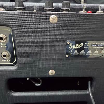 Supro 1808 Blues King 8 1-Watt 1x8" Guitar Combo 2019 - Present - Black image 5