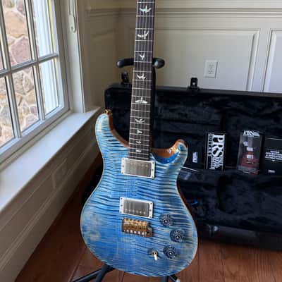 2025 PRS DGT Dave Grissom Signature 10 Top Birds - Faded Blue Jean image 5