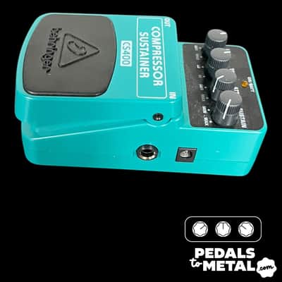 Behringer CS400 Compressor Sustainer Pedal 2010s - Standard X14988 image 5