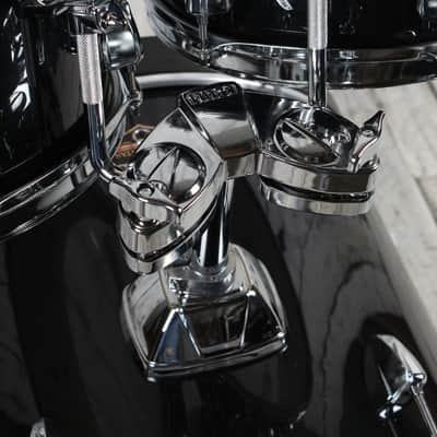 Tama Imperialstar IE58C 5 Piece Drum Set w Snare & Meinl Cymbals Hairline Black image 4