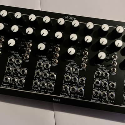 DIY 6x FM Ogre Through-Zero FM Chowning Operator TZFM/TZPM 2025 - Black image 1