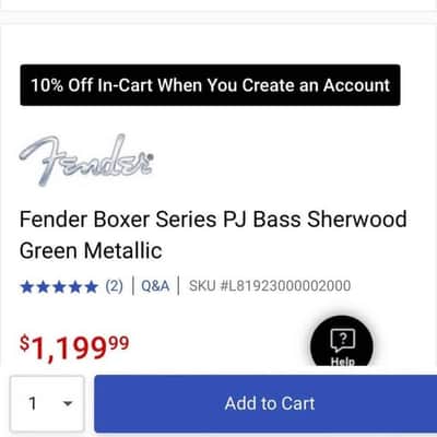 Fender Boxer Series Precision Bass MIJ Sherwood Green image 3