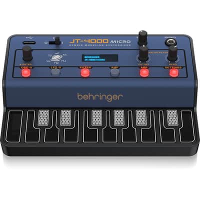 Behringer JT-4000 Micro Portable 4 Voice Hybrid Synthesizer image 2