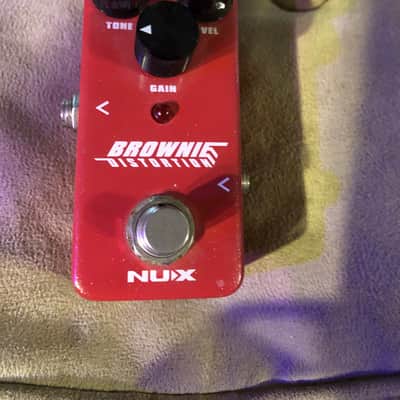 NuX NDS-2 Brownie Distortion 2010s - Red image 1