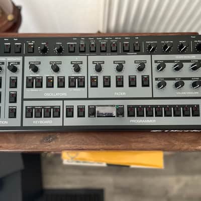 Oberheim OB-X8 Desktop 8-Voice Synthesizer 2022 - Present - Black with Wood Sides image 1