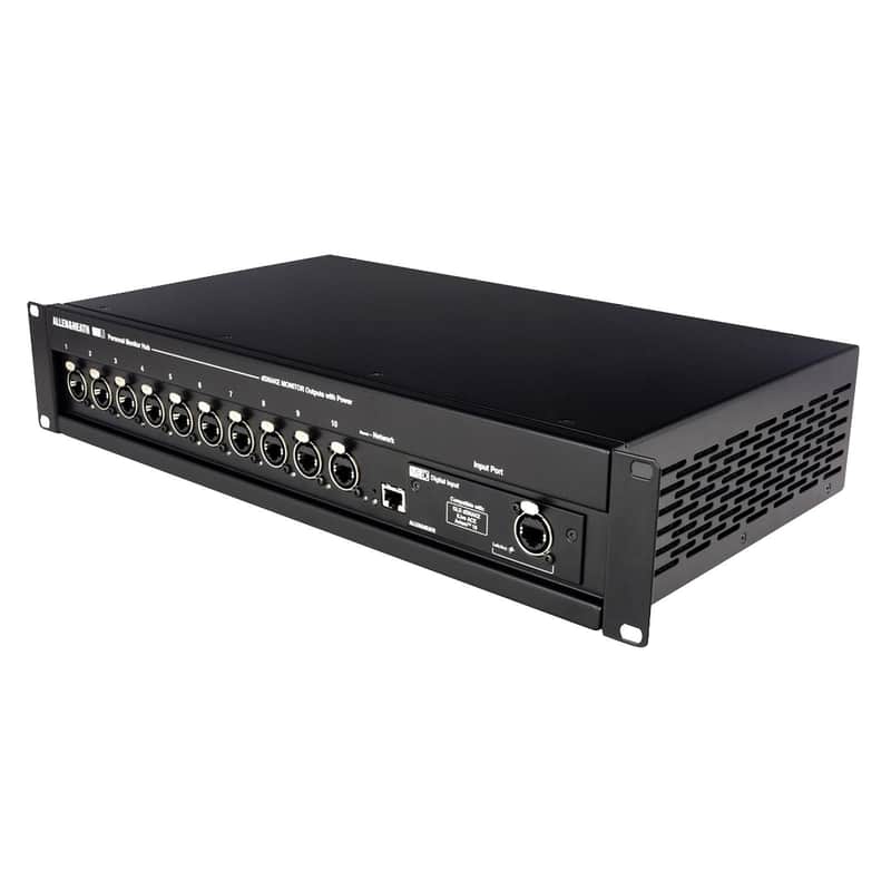 Allen & Heath ME-U 10 Port PoE Monitor Hub for Parallel Connection image 1
