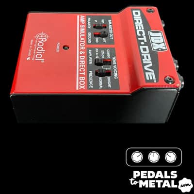 Radial JDX Direct-Drive Reactor Amplifier Direct Box 2010s - Red X11777 image 4