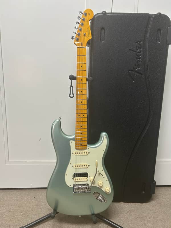Fender American Professional II Stratocaster HSS with Maple Fretboard - Mystic Surf Green image 1