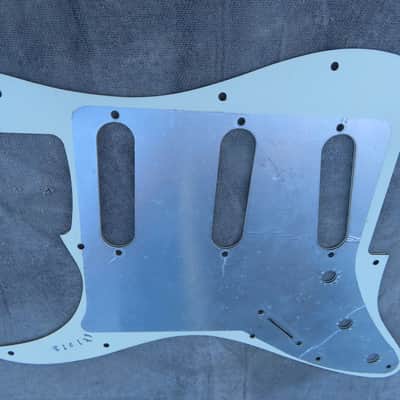 FENDER  STRATOCASTER PICKGUARD 3 ply very EARLY 1970's 1973 CLEAN! ORIGINAL! image 3