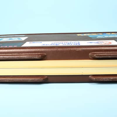 Original Vintage Hardshell Guitar Case Fender 1980s Walnut Elite Stratocaster image 15