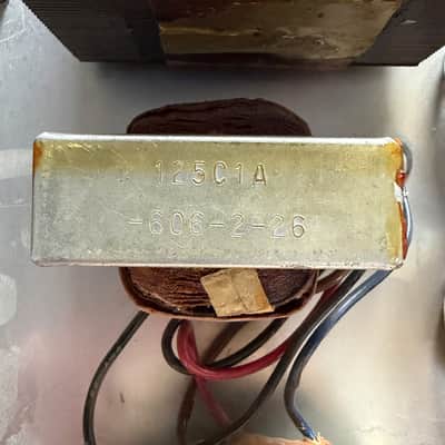 Pre-CBS 1962 Fender Bandmaster Amp 6G7-A Blonde Brown Face Beige Grille Cloth image 11