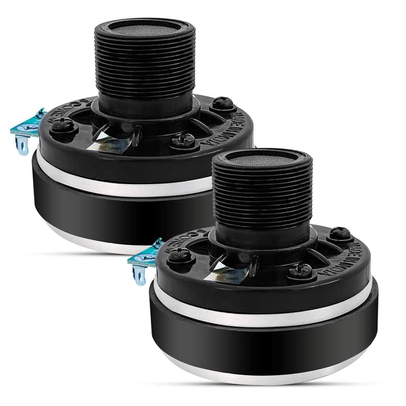 5 Core Compression Drivers Pair Horn Speaker 1 Inch Aluminum Tweeter 200W Peak 8 Ohm Pro Audio Driver image 1