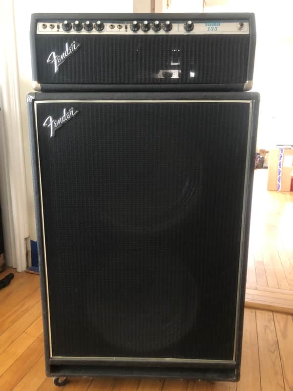 Fender Bassman 135 with 2x15 cab image 1