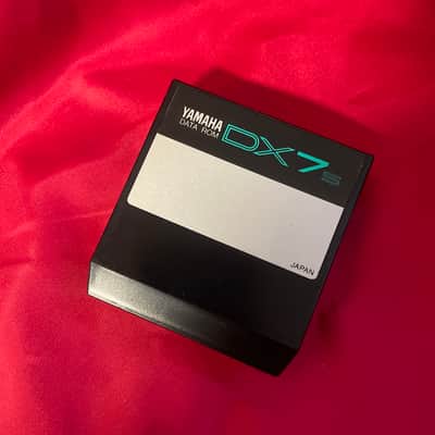 Yamaha DX7S factory rom cartridge Programmable Algorithm Synthesizer 1983 - 1987 - Black