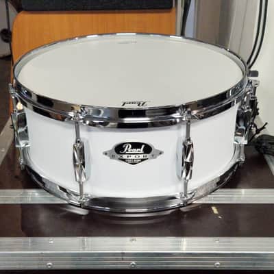 Pearl EXX1455S/C33 Export EXX 14x5.5" Snare Drum - Pure White image 2