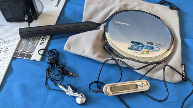 Panasonic SL-С810 Personal CD/MP3 Player Discman | Rare | Reverb