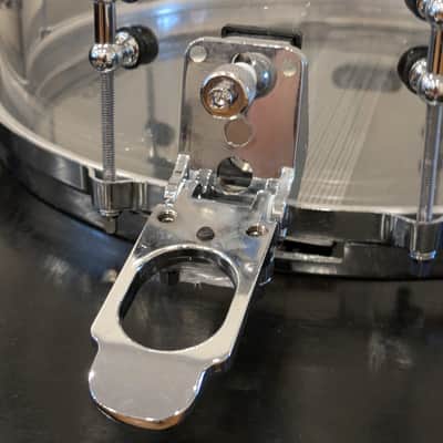 Cartinella Custom Percussion 14x7" Acrylic snare - Clear image 10