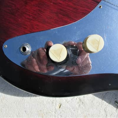 Kent  Basin St Bass Guitar, 1960's, Japan,  34" Scale, Very Cool image 7