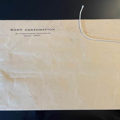 Sony C-37 Original Owners Manual C-37 Tube Condenser Microphone 1960s image 3