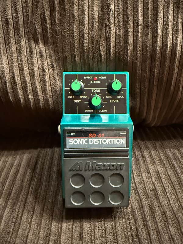 Maxon SD-01 Sonic Distortion Pedal (Made In Japan) image 1