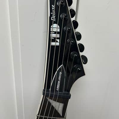 ESP LTD Arrow-1007 Baritone Evertune 7 String Electric Guitar - Black image 3