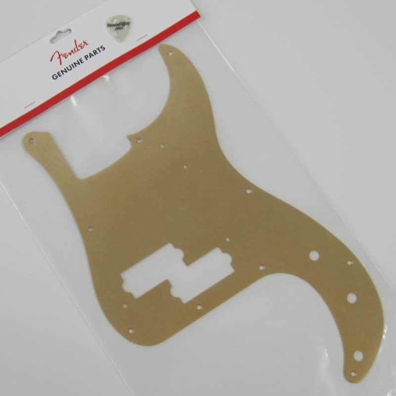 Photos - Guitar Fender American Vintage AVRI 57 P Bass Pick guard 0992020000 0... Gold Anodized