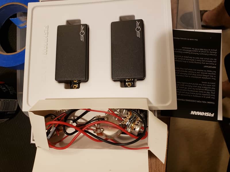 Squier SQR Active Pickups image 1