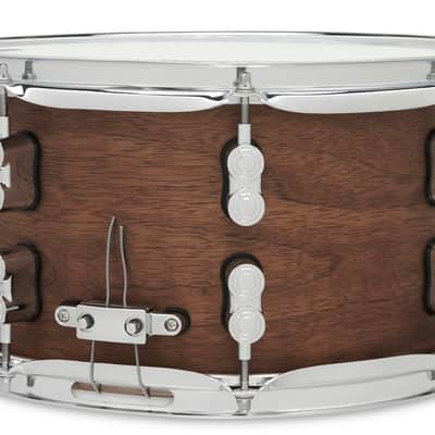 PDP LTD Maple/Walnut Snare, Natural Satin, 7x13 (PDSN0713MWNS) image 3