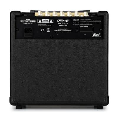 Cort CM15R 15W 1x8" Combo Guitar Amplifier - Black image 2