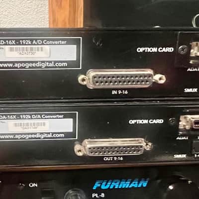 Apogee AD16x DA16x Rosetta 800 Symphony X 64 pcie card and cables image 14