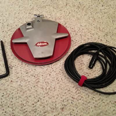 ddrum4 Cymbal Pad #1 with Original Mounting L-rod & Input Cable - Rare to Find image 2