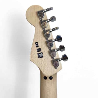 EVH Striped Series "Circles/See Ya"- Satin Black/White image 11