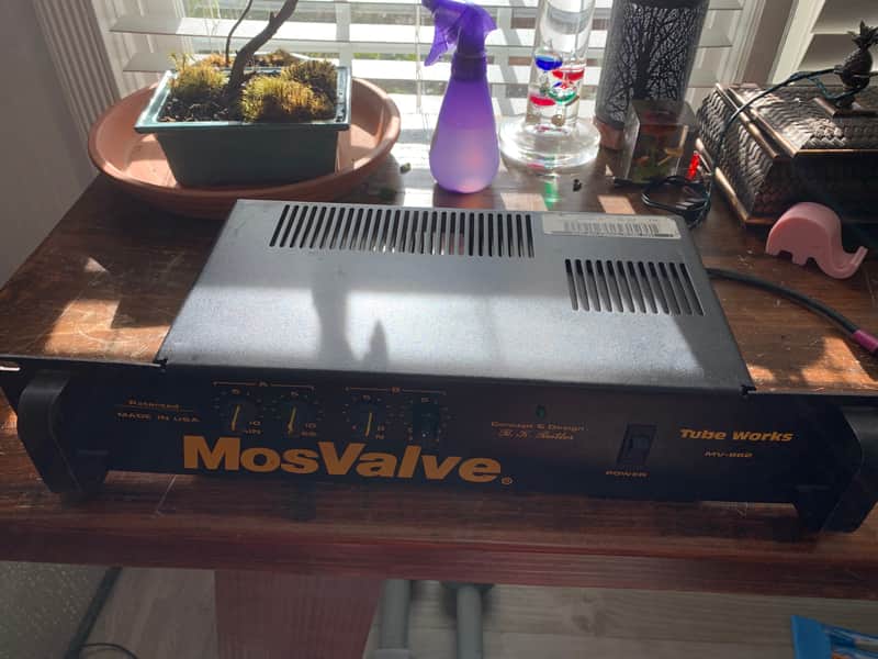 Tubeworks mosvalve mv-962 stereo power amp image 1